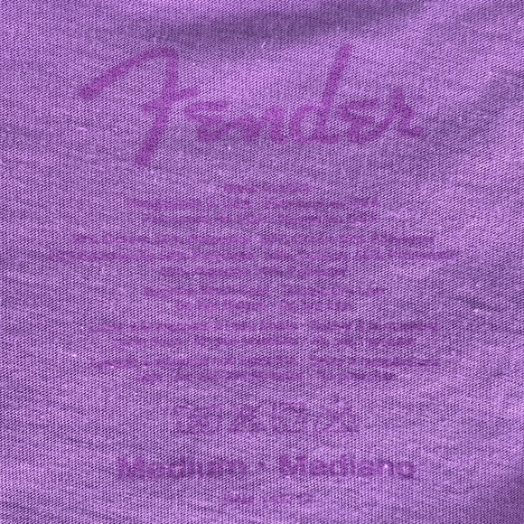 Fender Light Purple Stratocaster Graphic Tee - Picture 12 of 12